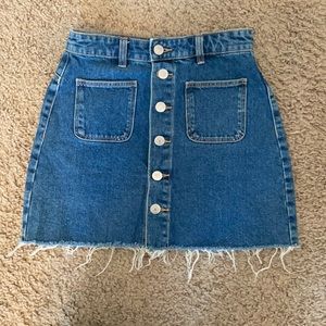 Jean skirt